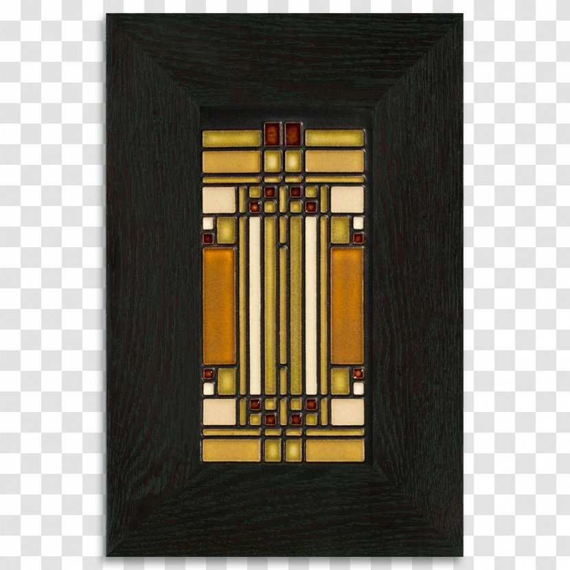 Stained Glass Window Arts And Crafts Movement Motawi Tileworks Picture Frames - Rectangle Transparent PNG