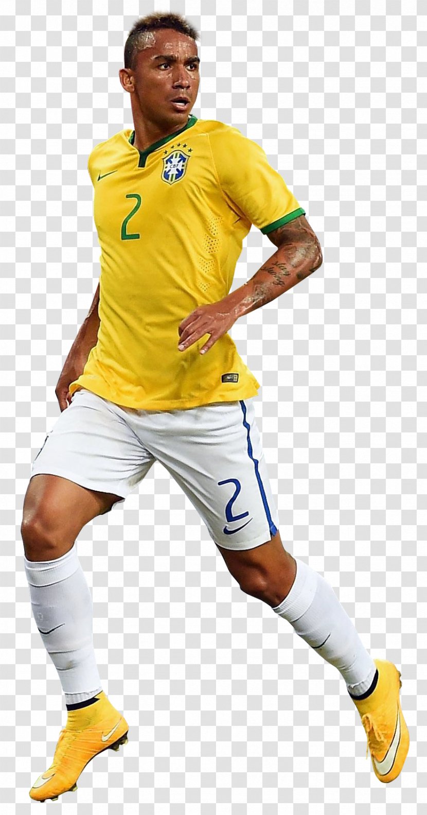 Danilo Jersey Soccer Player Sport T-shirt - Ball - Brazil Players Transparent PNG