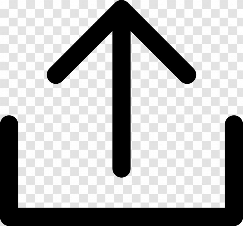 Arrow Upload Symbol Number - Tray Transparent PNG