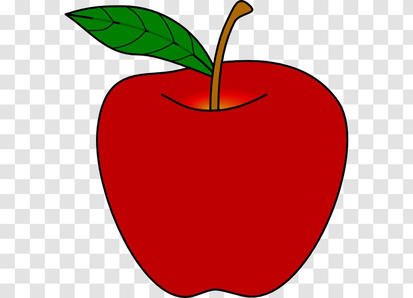 Apple Red Clip Art - Cliparts Transparent PNG