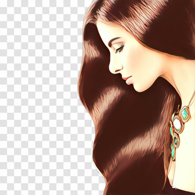 Hair Face Skin Hairstyle Eyebrow - Beauty - Forehead Nose Transparent PNG