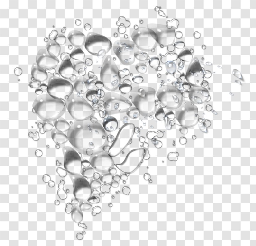 Drop Water - Silver Transparent PNG