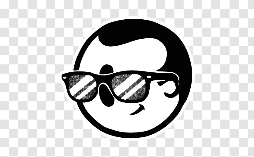 Sunglasses Goggles Clip Art - White - Glasses Transparent PNG