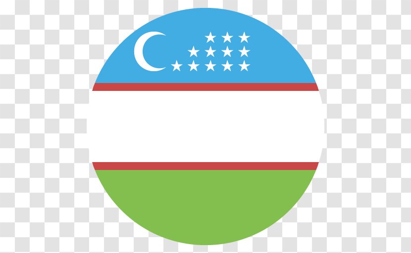 Flag Of Uzbekistan Emoji Albania - Serbia - Vector Transparent PNG