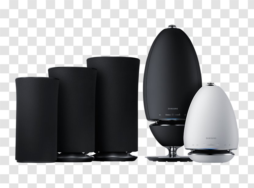 Video Samsung WAM1500 R3 Wireless 360° Smart Speaker Loudspeaker Group - Cartoon - Omnidirectional Loudspeakers Transparent PNG