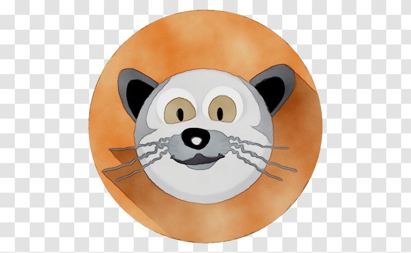 Cartoon Head Plate Bear Red Panda - Tableware Smile Transparent PNG