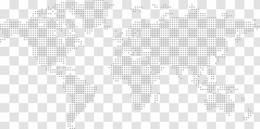 World Map - Monochrome Photography Transparent PNG