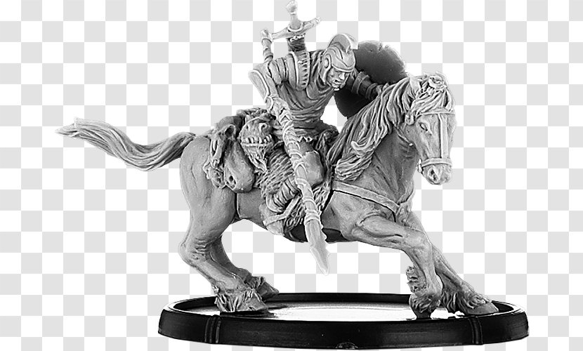 Horse BaneLords Khan-Fury Cantabria Miniature Model Ogre - Knight Transparent PNG