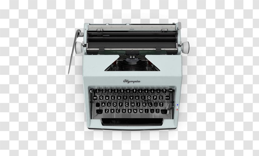 Content Marketing Information Office Supplies - Creative Click Media - Typewriter Transparent PNG