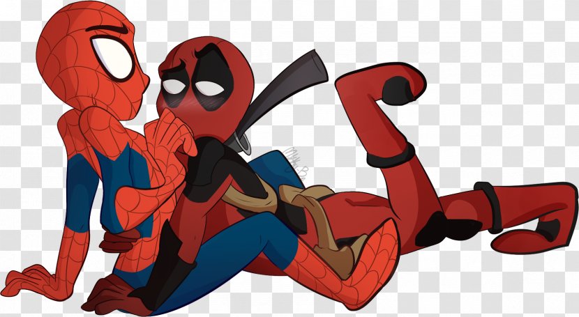 Spider-Man Deadpool YouTube Drawing Clip Art - Deviantart - Dead Pool Transparent PNG