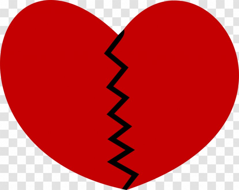 Heart Clip Art Valentine's Day Line M-095 - Frame - Broken Or Splitted Vector Transparent PNG