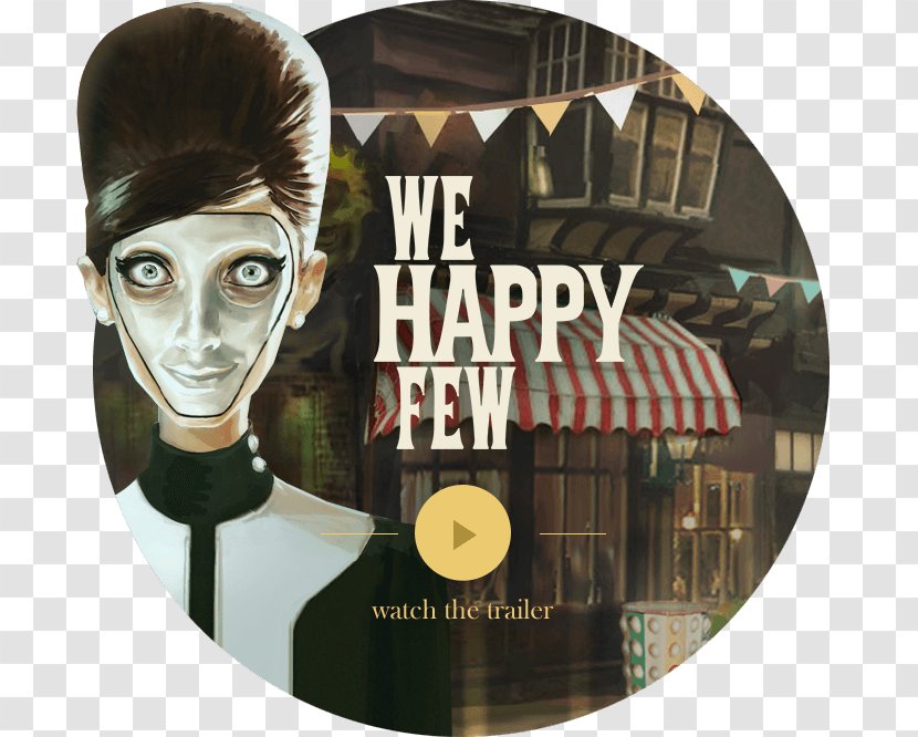 We Happy Few Xbox One Video Game PlayStation 4 - Steam Transparent PNG