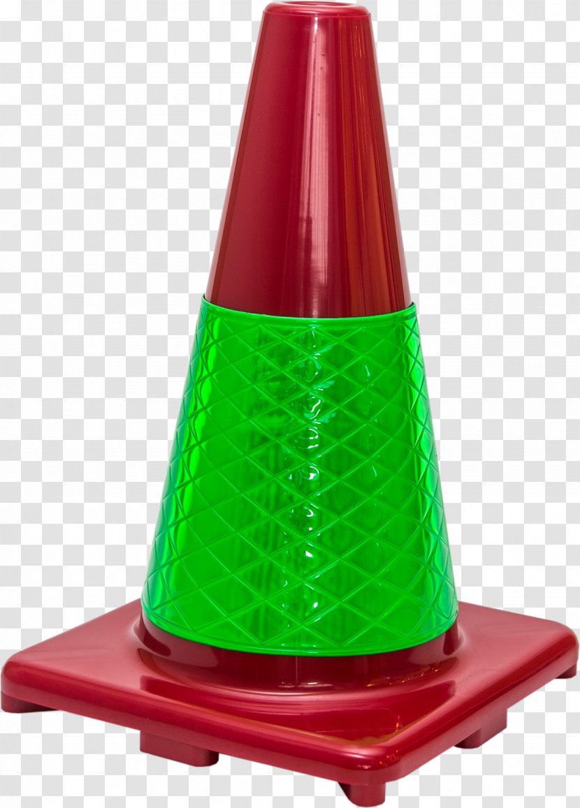 Traffic Cone Cylinder Clip Art - Green - Safety Transparent PNG