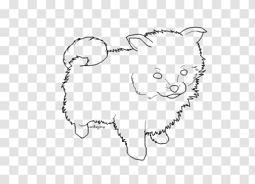 Whiskers Line Art Drawing /m/02csf - Flower - Pomeranian Boo Transparent PNG