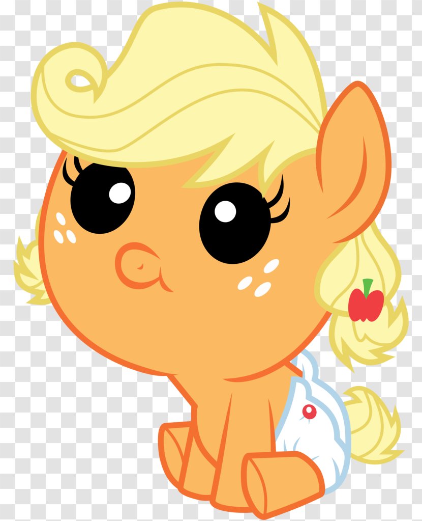 Applejack My Little Pony Big McIntosh Infant - Applebuck Season - Baby Vector Transparent PNG