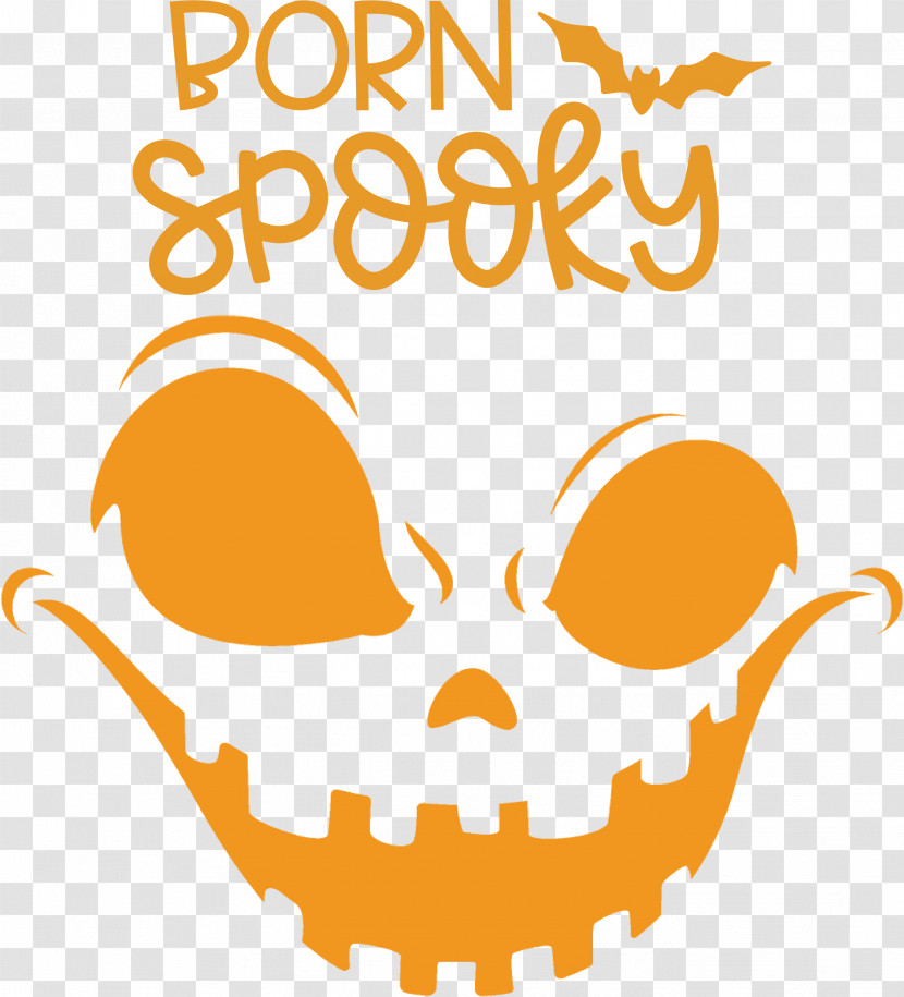 Spooky Pumpkin Halloween Transparent PNG