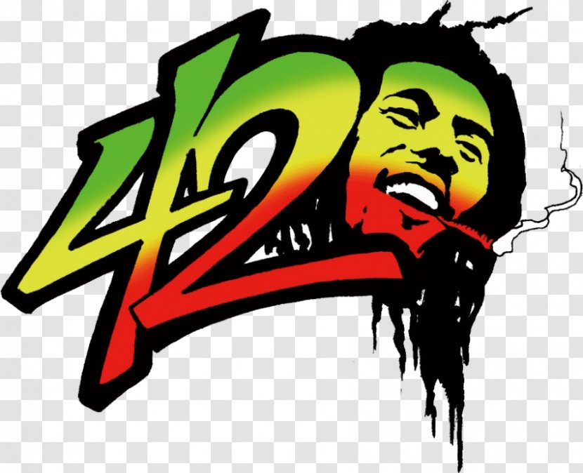 Rastafari Reggae 420 Day Cannabis Kaya - Tree Transparent PNG