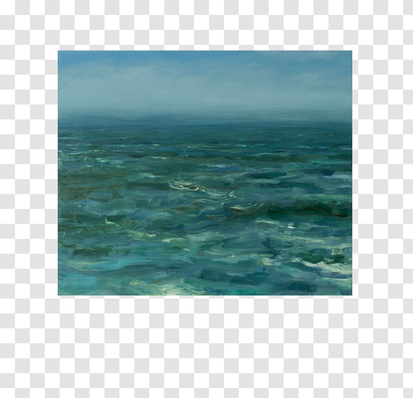 Ocean Shore Wind Wave Pacifica Sea - Watercolor Transparent PNG