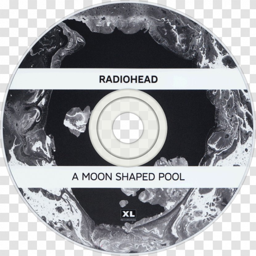 A Moon Shaped Pool Compact Disc Radiohead OK Computer XL Recordings - Watercolor Transparent PNG