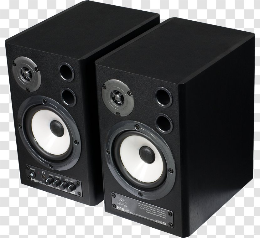 Studio Monitor BEHRINGER MS20 / MS40 Recording Loudspeaker MS16 - Watercolor - Digital Audio Production Transparent PNG