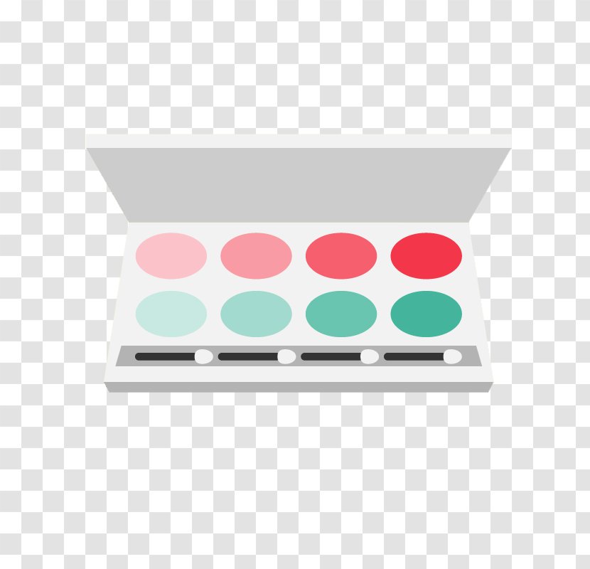 Make-up Adobe Illustrator - Makeup Brush - Free Color Eye Shadow To Pull The Material Transparent PNG