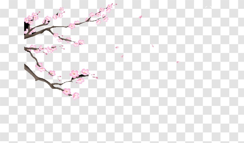Plum Blossom - Google Images - Falling Transparent PNG