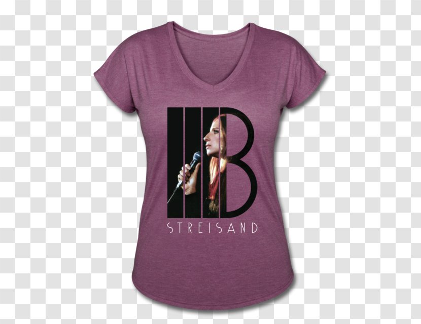 T-shirt Neckline Sleeve Spreadshirt - Darts - Barbra Streisand Transparent PNG