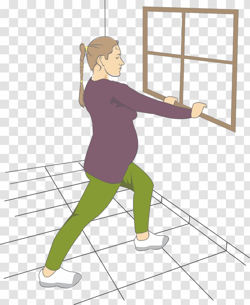 Exercise Physical Fitness Stretching Pregnancy Therapy - Cartoon Transparent PNG