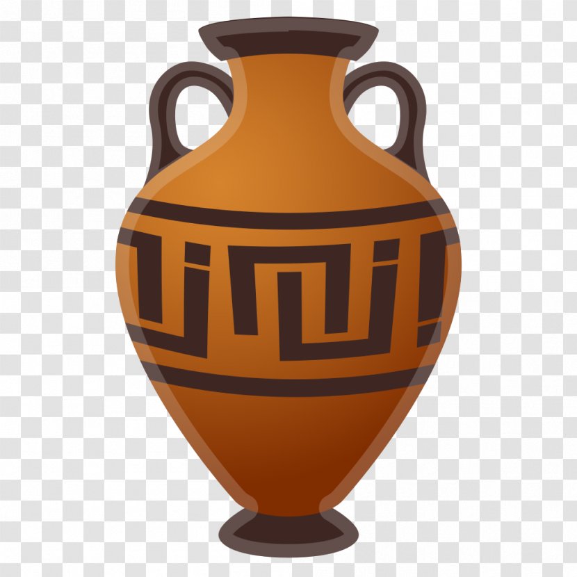 Vase Emoji Noto Fonts Amphora Ceramic Transparent PNG