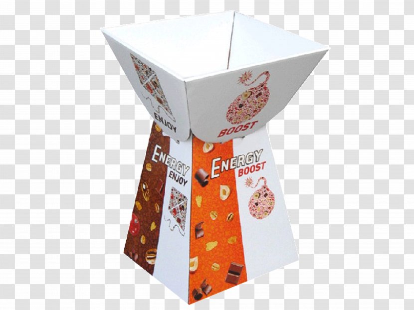 Paper Display Stand Cardboard Point Of Sale Corrugated Fiberboard - Box - Rolling Standee Transparent PNG