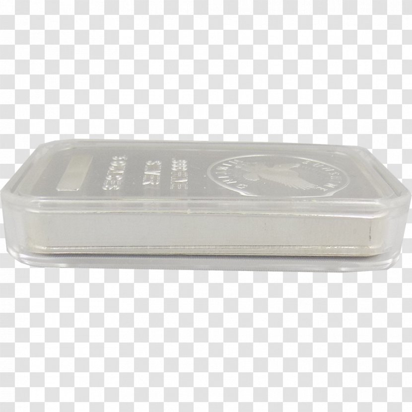 Plastic Rectangle - Silver Bar Transparent PNG