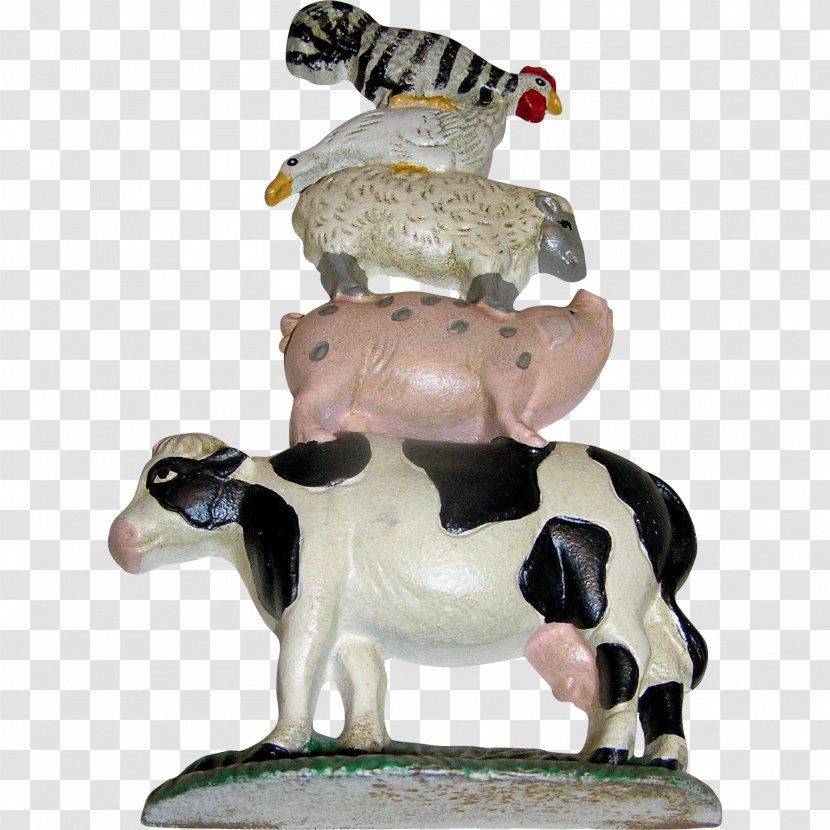 Cattle Goat Animal Figurine Livestock - Mammal - Clarabelle Cow Transparent PNG