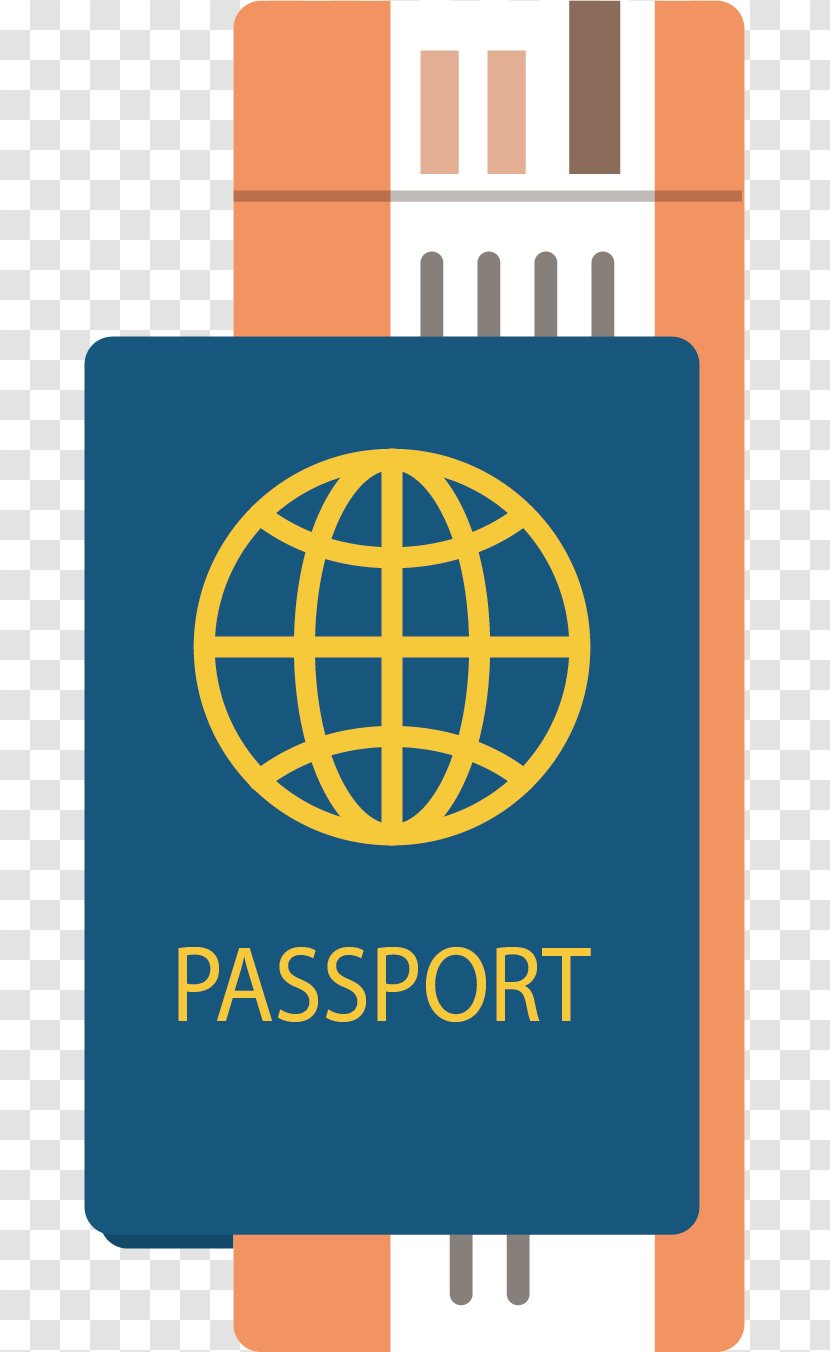 India World Bank Industry Pollution Prevention - Orange - Passport Ticket Vector Material Transparent PNG