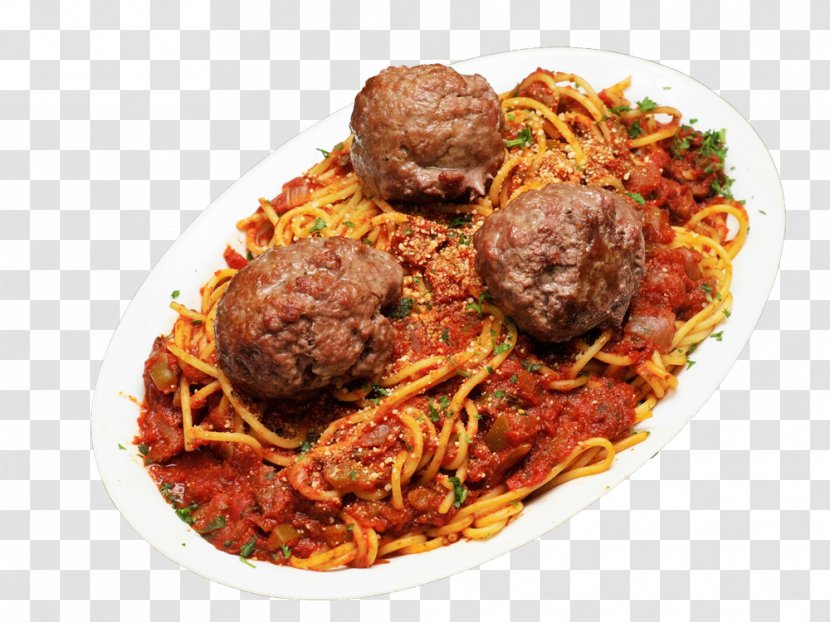 Spaghetti Meatball Kofta Recipe Animal Source Foods - With Meatballs Transparent PNG