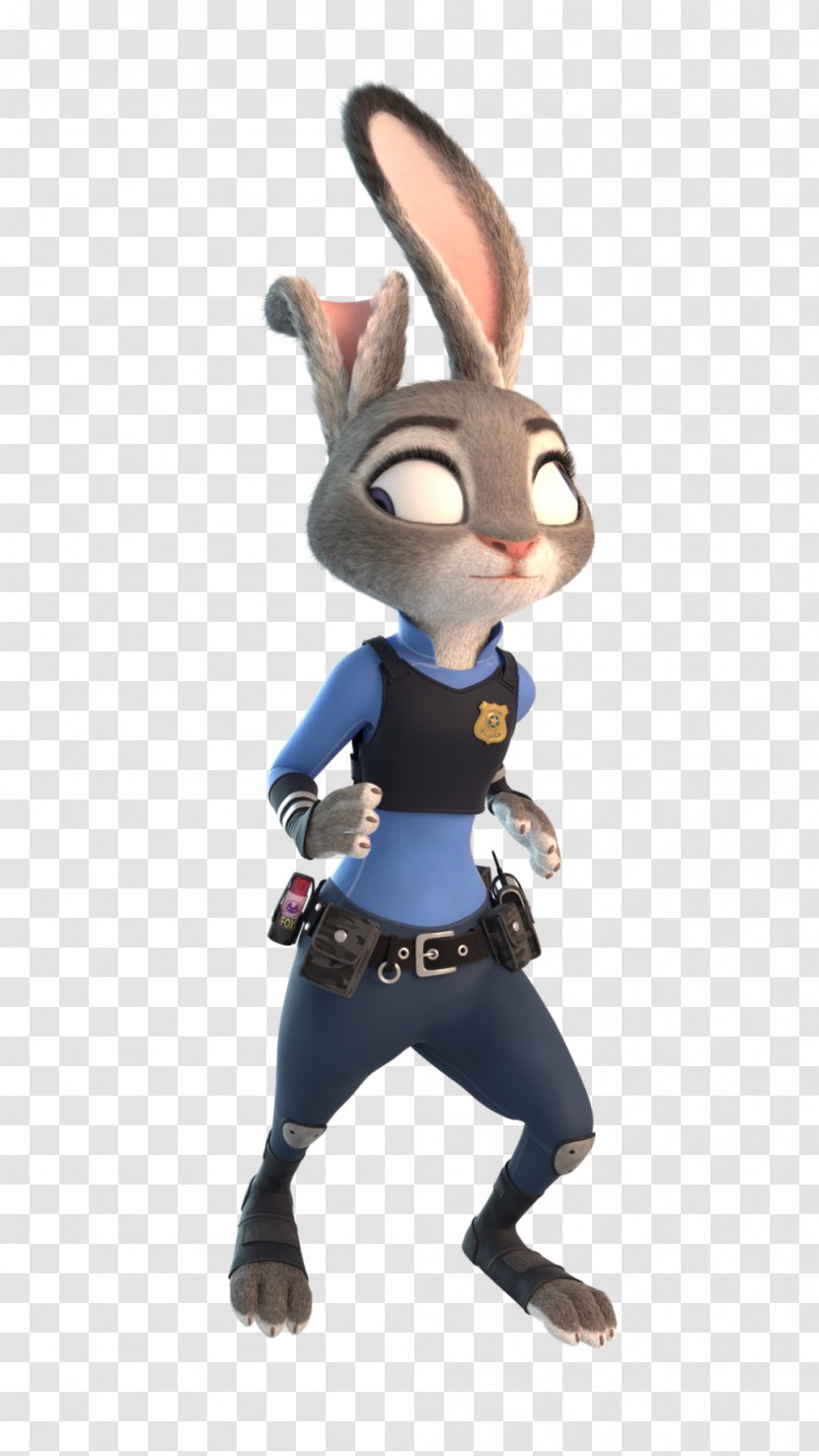 Lt. Judy Hopps Animated Cartoon Character Animation Action & Toy Figures - Zootopia - Lt Transparent PNG