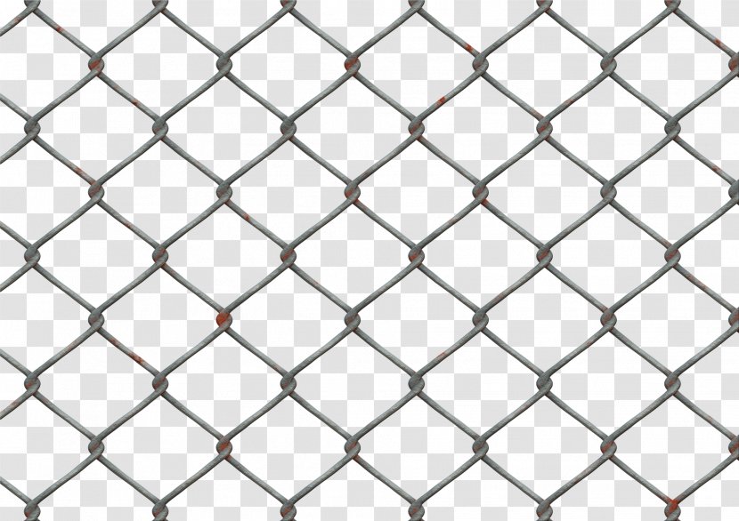 Mesh Wire Fence Chain-link Fencing - Watercolor - Barbwire Transparent PNG