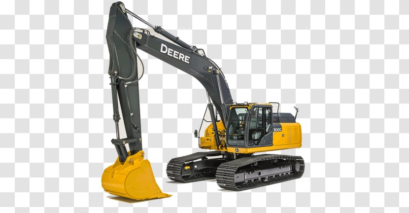 John Deere Caterpillar Inc. Heavy Machinery Compact Excavator - Backhoe Transparent PNG