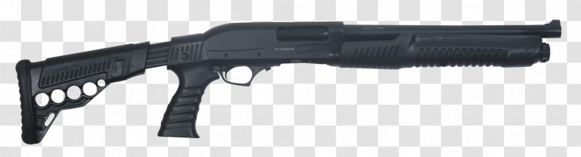 Gun Barrel Shotgun Weapon Pump Action Firearm - Heart Transparent PNG