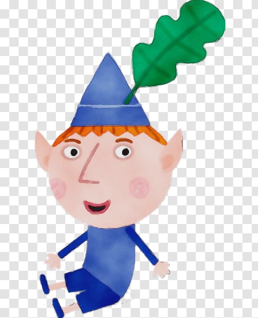 Party Hat Cartoon - Holly - Wet Ink Transparent PNG