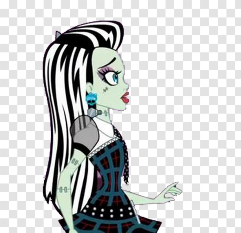 Frankie Stein Clawdeen Wolf Monster High Doll - Cartoon Transparent PNG