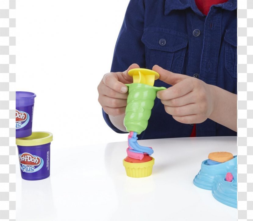 Play-Doh Cupcake Dough Toy Ice Cream - Food Transparent PNG