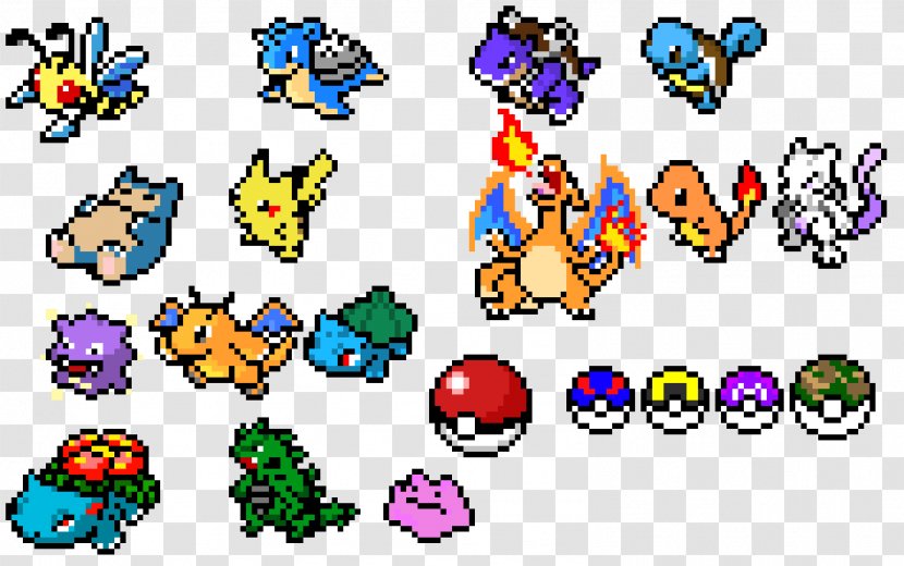 Clip Art Pixel Pokémon Image - Organism - Pokemon Transparent PNG