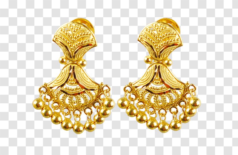 Earring Jewellery Gold Jewelry Design Bride Transparent PNG
