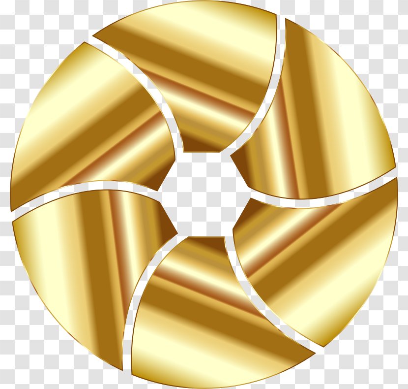 Gold Clip Art - Brass - Ribbons Transparent PNG