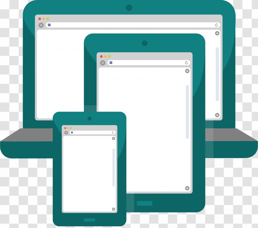 Laptop Responsive Web Design Handheld Devices Mobile Computing Clip Art - Technology Transparent PNG