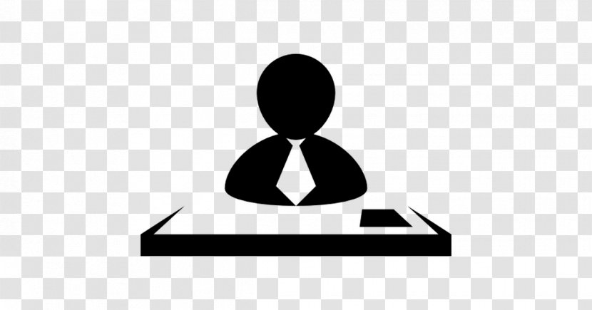 Computer Desk Office Businessperson - Black Transparent PNG