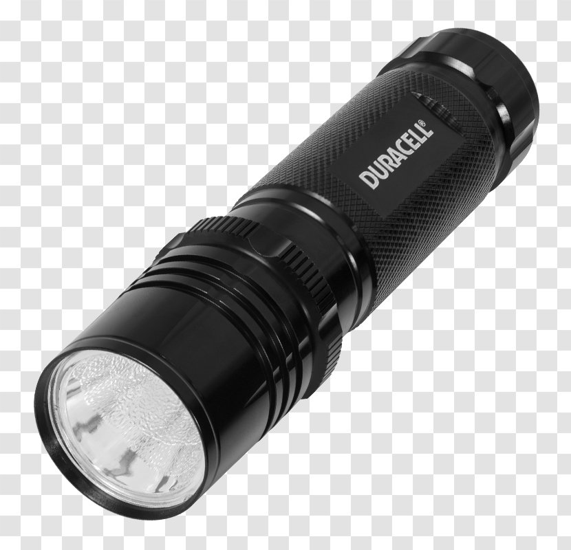 Flashlight Lumen Light-emitting Diode DURACELL жесткой компактный PRO CMP-8 C, фонарик, 300lm, 143 м, алю... Rechargeable Battery - Aluminium Transparent PNG