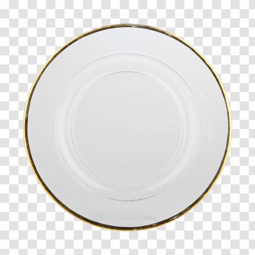 Saucer Porcelain Plate Tableware - Gold Rimmed Transparent PNG