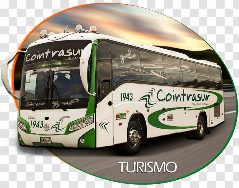 Chiva Bus Cointrasur Public Transport - Brand Transparent PNG