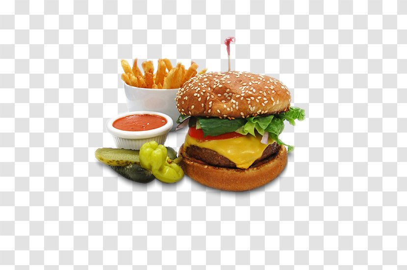 Cheeseburger Hamburger Slider Buffalo Burger Fast Food - Recipe - And Coffe Transparent PNG